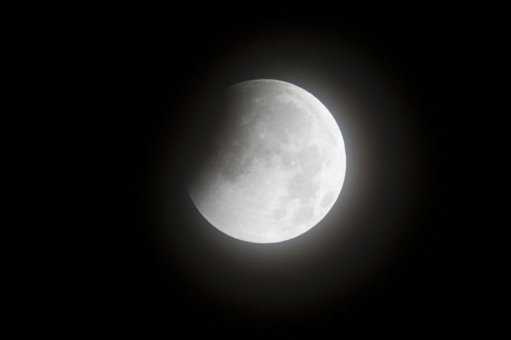 Z začetkom zime tudi lunin mrk